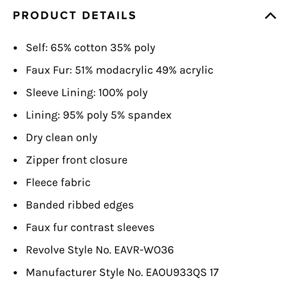 X REVOLVE Elliot Faux Fur Hoodie Jacket - Picture 7 of 7